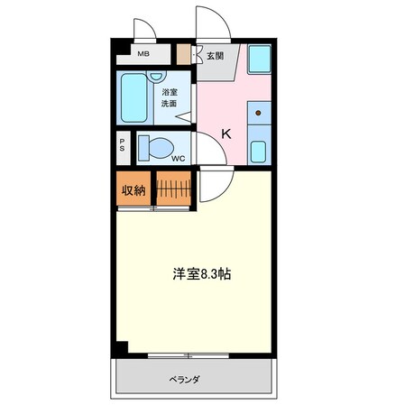 レグルスＭの物件間取画像